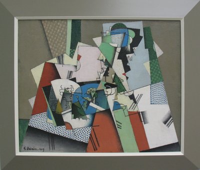 Natura morta geometrica da Georges Valmier